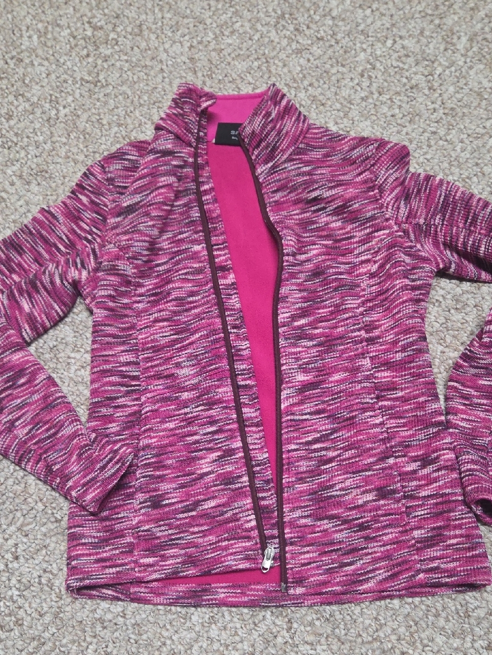 Ladies Small Spyder Full Zip Jacket